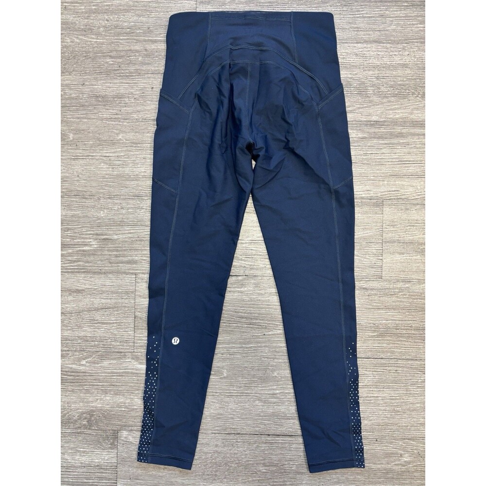 Lululemon Tight Stuff High-Rise Training Leggings in a navy Size 6 - Picture 3 of 10